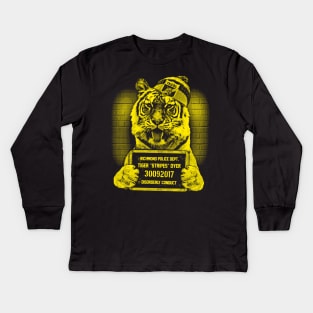 Richmond Tigers Mugshot Kids Long Sleeve T-Shirt